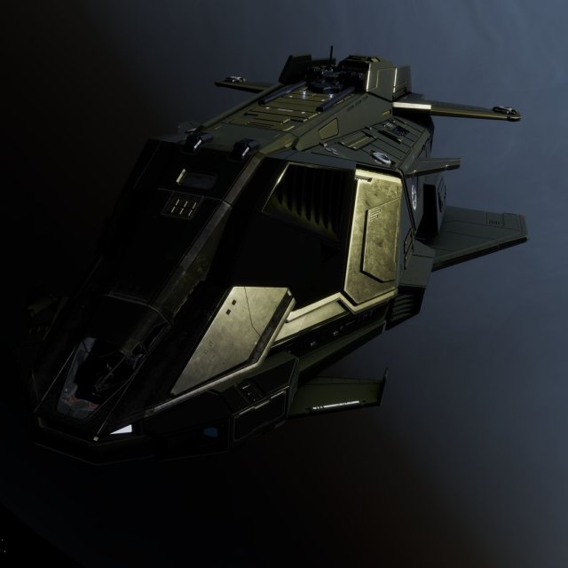 Federal Gunship Stygian Tungsten