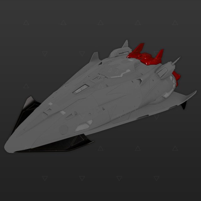 Fer-de-Lance Ship Kit 16 pieces