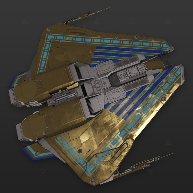 Krait Mk II Osiris Gold & Blue