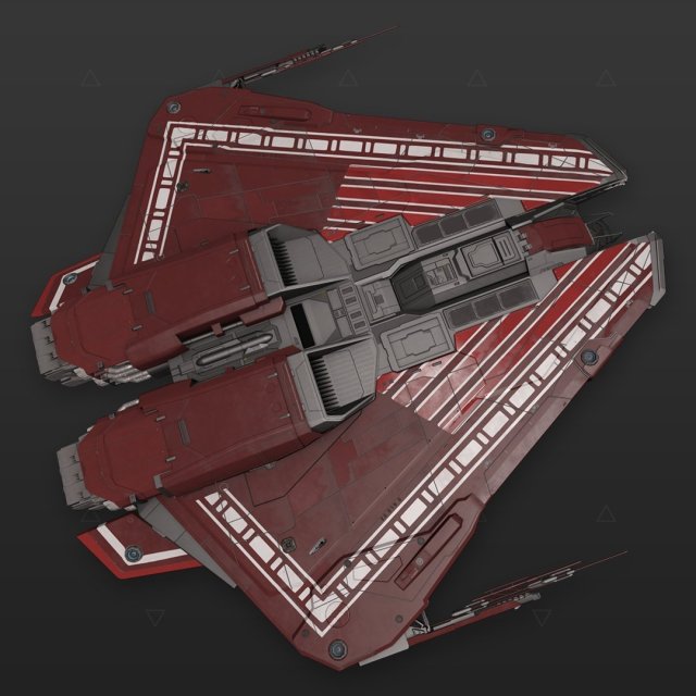 Krait Mk II Osiris Crimson & White