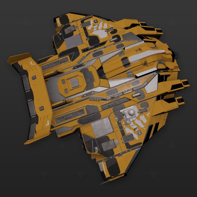 Type-10 Turbulence Yellow Black