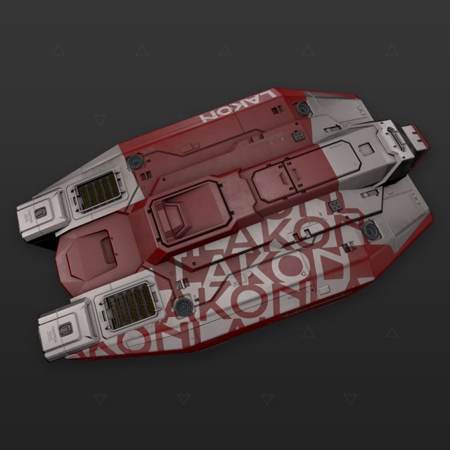 Type-6 Lakon Metallic Red