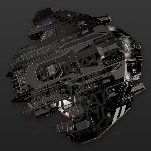 Type-9 Lakon Metallic Black